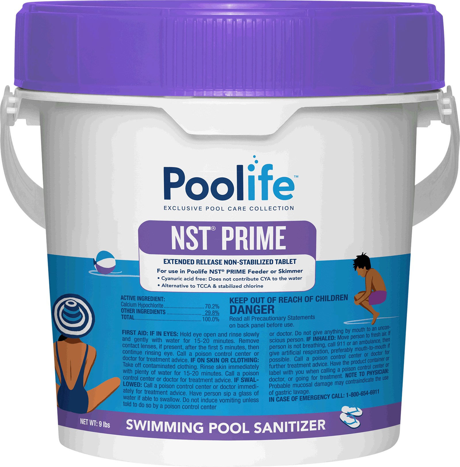 Poolife pool sanitizer and chemical products